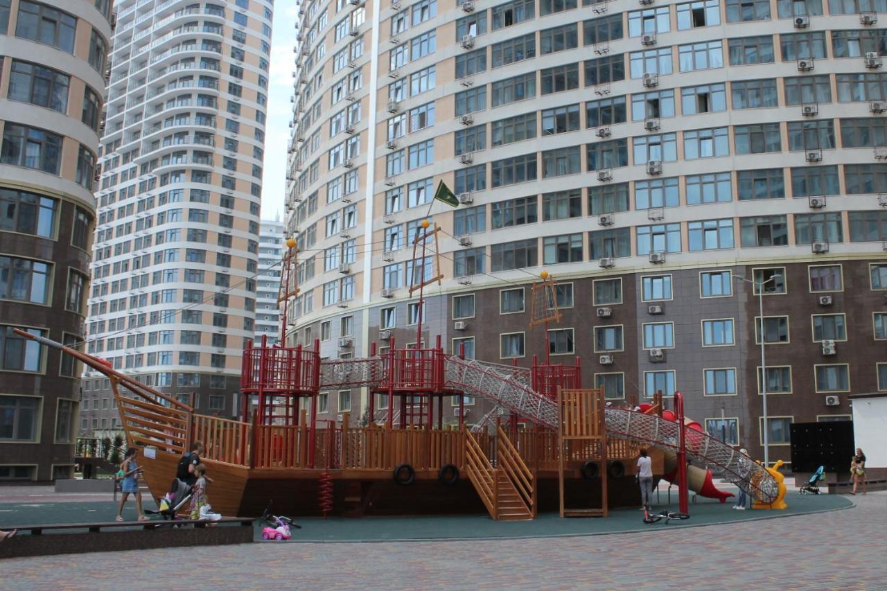 Апартаменты Одесса Аркадия прямой вид на море 44 Жемчужина SeaView Экстерьер фото
