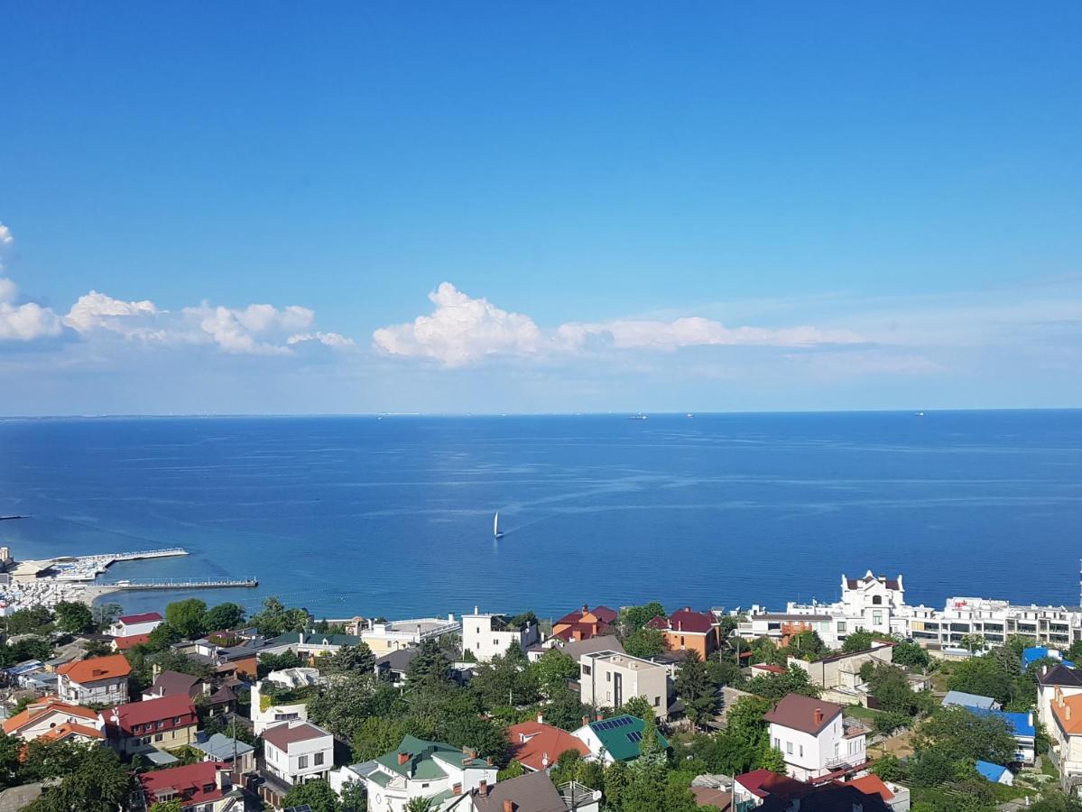 Апартаменты Одесса Аркадия прямой вид на море 44 Жемчужина SeaView Экстерьер фото