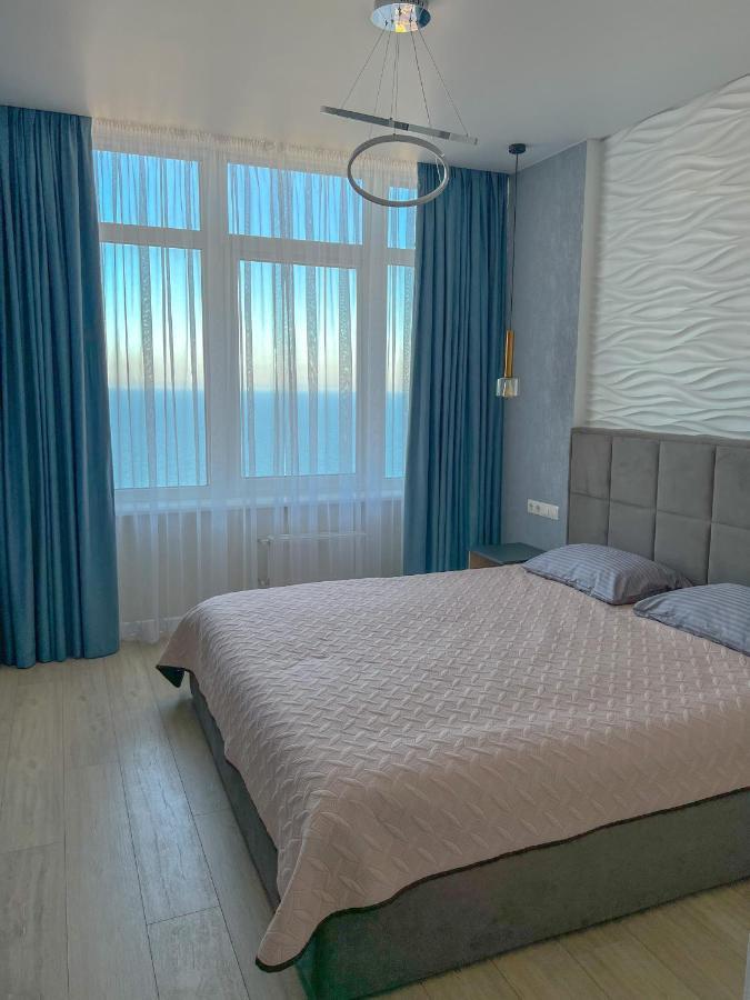 Апартаменты Одесса Аркадия прямой вид на море 44 Жемчужина SeaView Экстерьер фото
